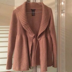 Talula Shawl Collar Wrap Sweater Cashmere Blend.